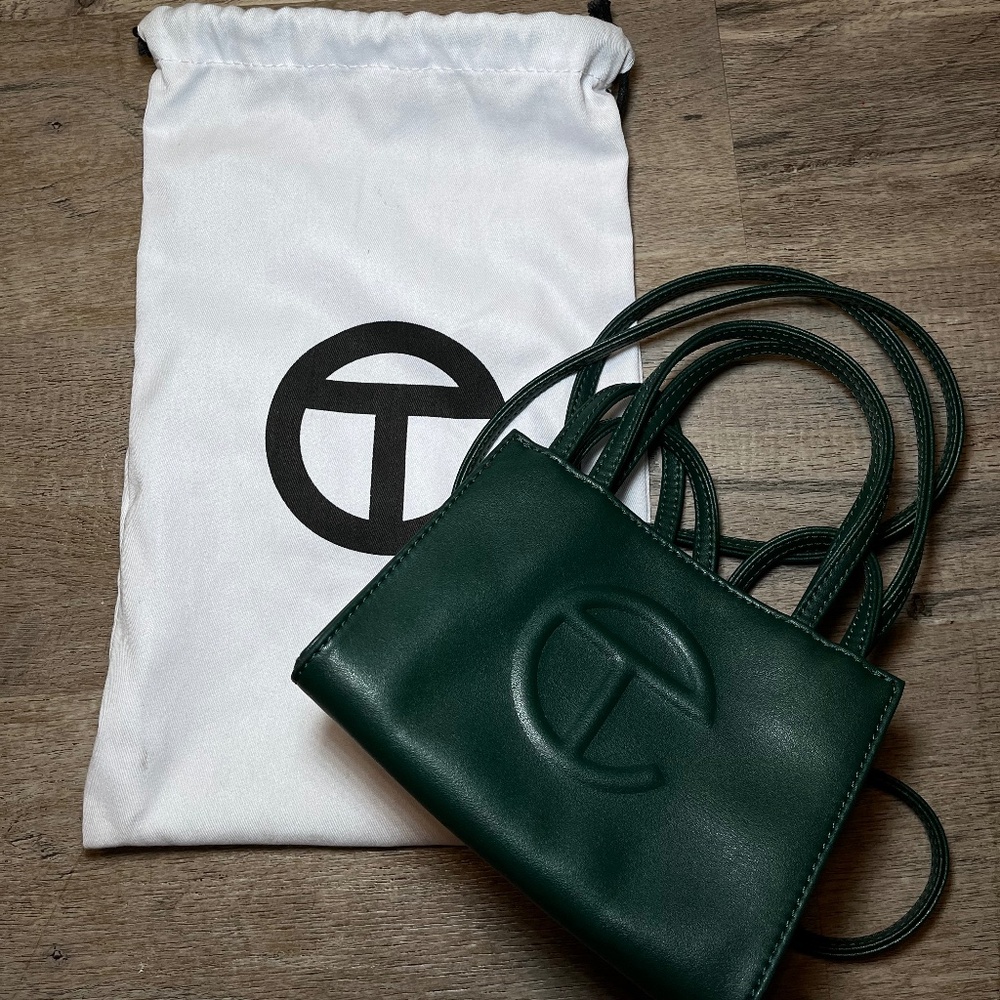 Telfar Small Dark/Forest Green